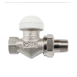 HERZ Zawór grzejnikowy prosty termostatyczny bez nastawy DN20 3/4" M28x15 TS-90 1772392